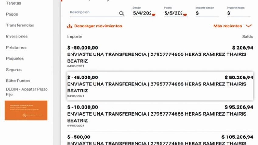 home banking hipotecario