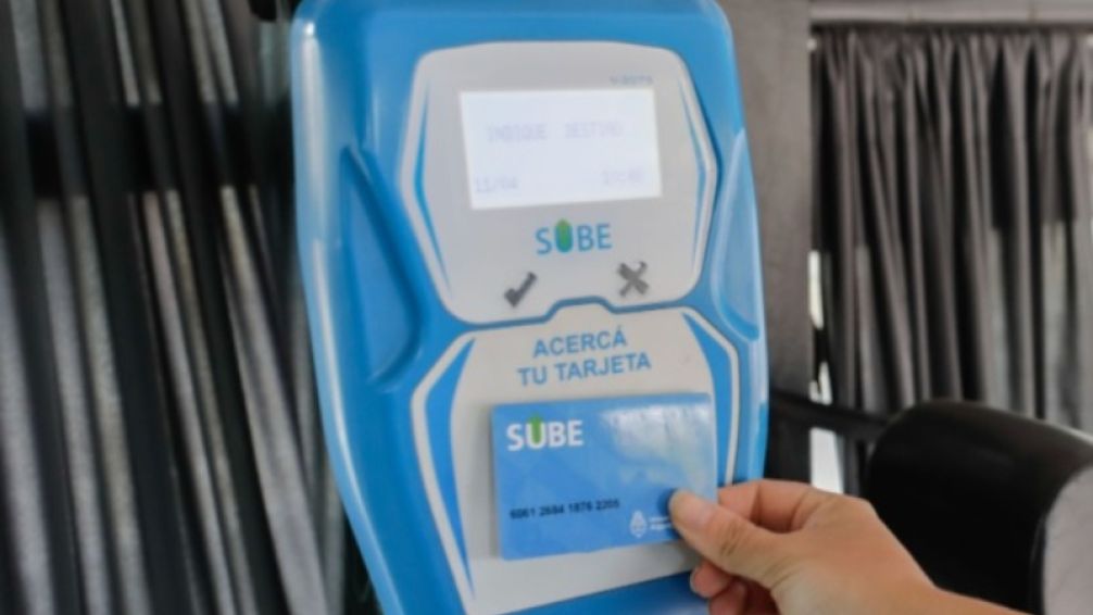 Se podrá cargar SUBE "a bordo" en los colectivos de Tandil 