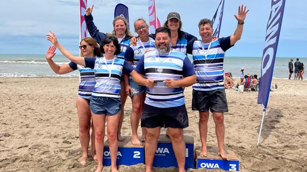Escualo se quedó con el Open Water Argentina que se realizó en Pinamar