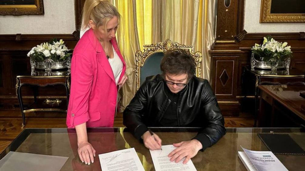 Milei invitó al papa Francisco a que visite el país