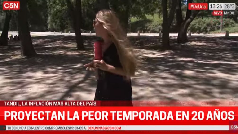 Informe televisivo nacional: "Tandil, entre las inflaciones más altas del mundo"