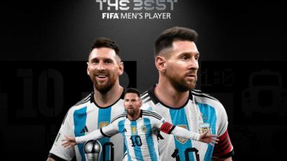 Messi ganó el premio The Best por tercera vez