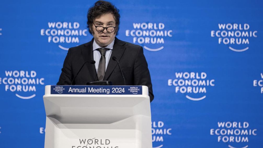 Milei defendió las políticas de mercado y el capitalismo: "Occidente está en peligro"