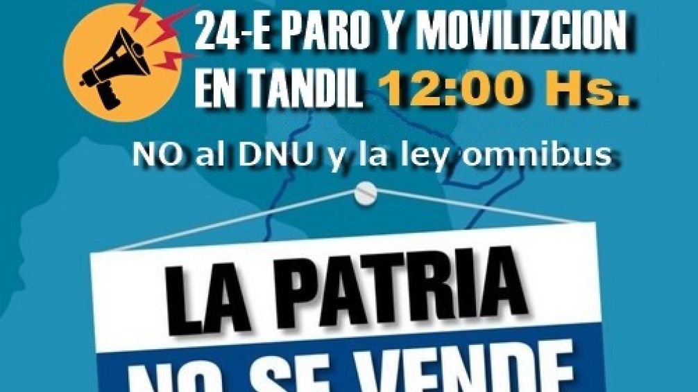 Paro general: mañana al mediodía los trabajadores se concentrarán en Pinto y Rodríguez 