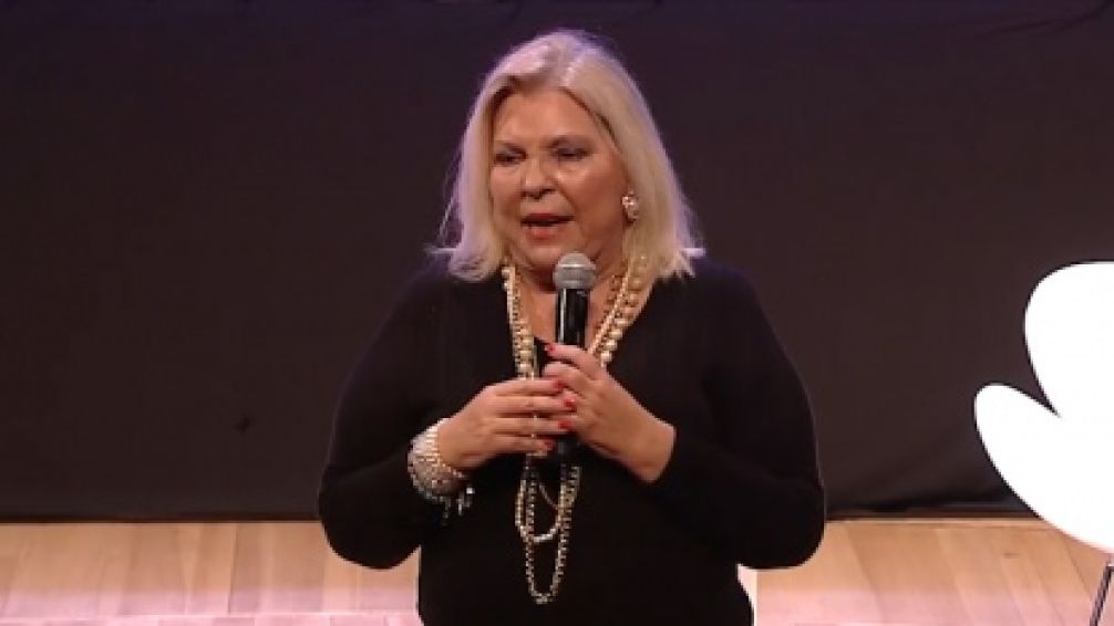 "Lilita" Carrió: "el ajuste no pasa por la Casta, para Caputo pasa por el hambre de los jubilados"