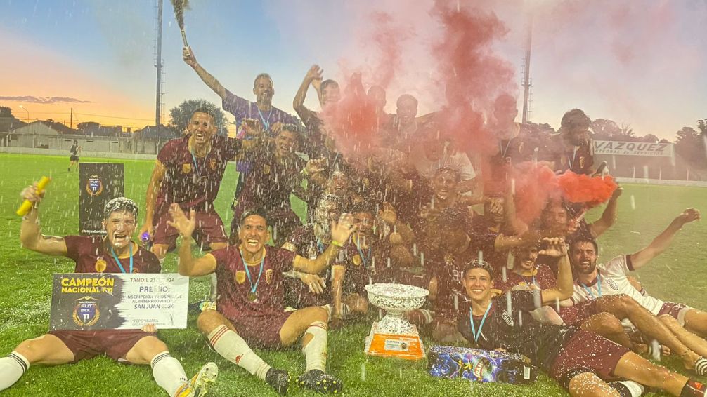 Se disputó el primero de los cinco Nacionales de fútbol amateur Tandil 2024