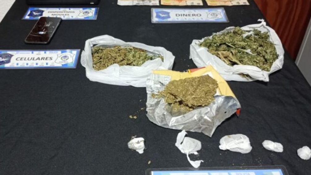 Madariaga: vendía marihuana en un supermercado