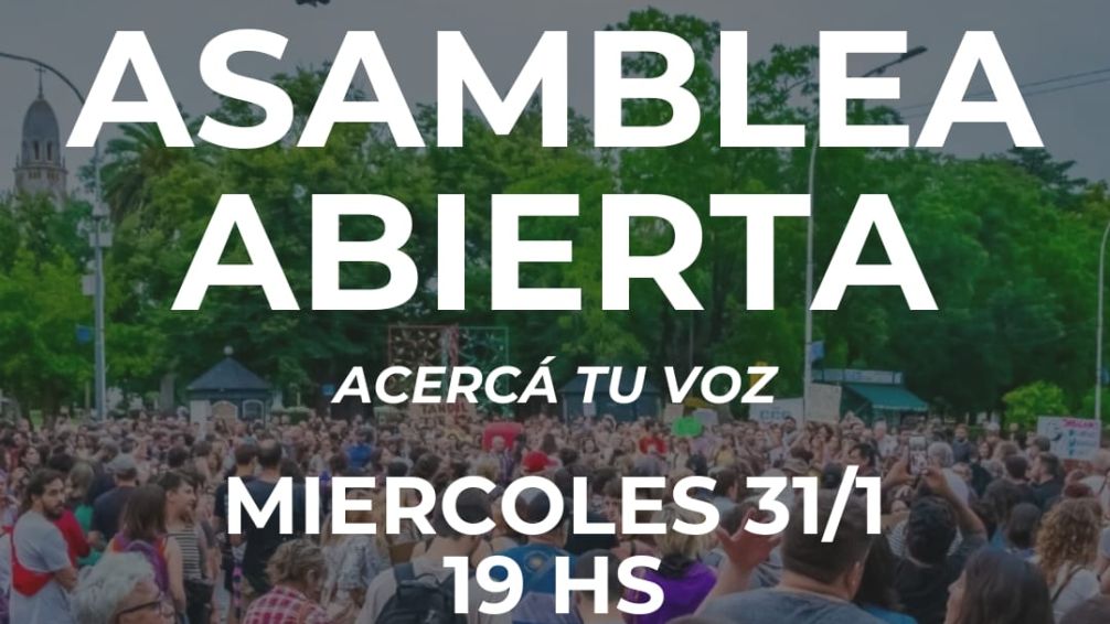 Mañana: "Tandil Resiste" protagonizará una asamblea en la previa de la sesión legislativa 