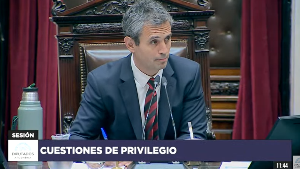 La sesión puede durar "3, 4 o 5 días", anticipó el presidente de la Cámara 