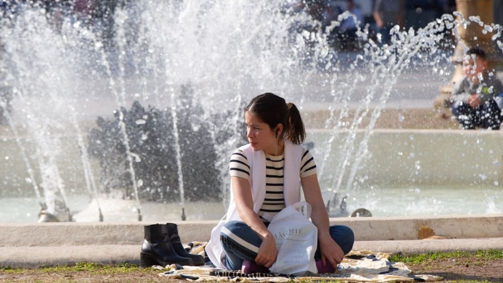 Las temperaturas, por debajo de los 30 grados en todo el país