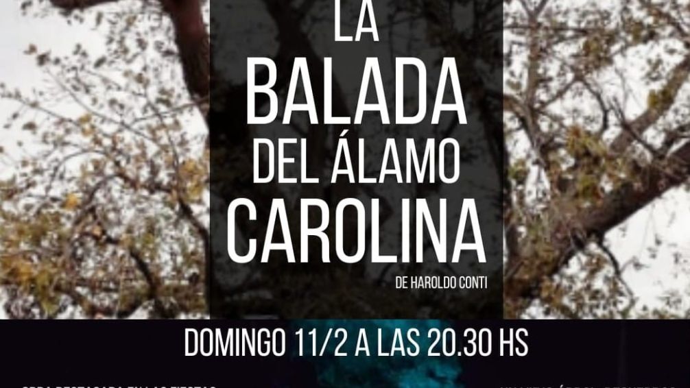 "La balada del álamo Carolina"