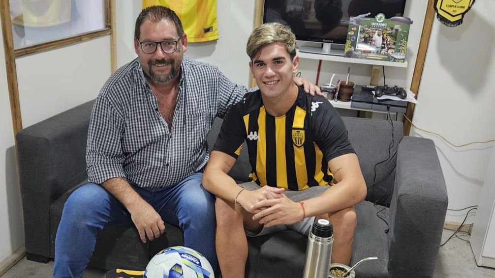 El delantero Facundo De La Vega, nuevo refuerzo aurinegro