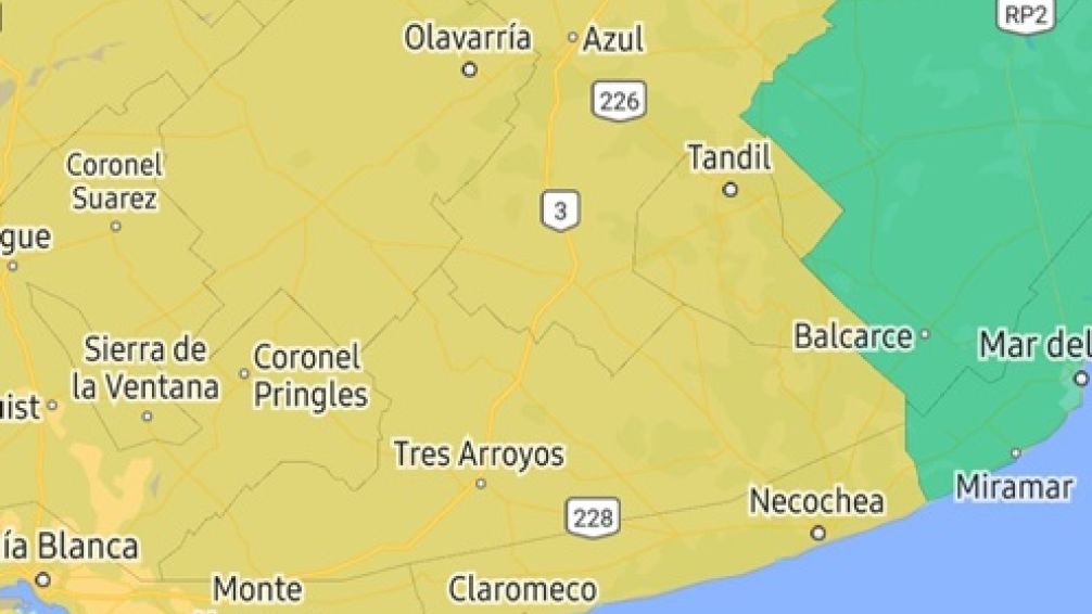 Emiten alerta por tormentas y fuertes vientos