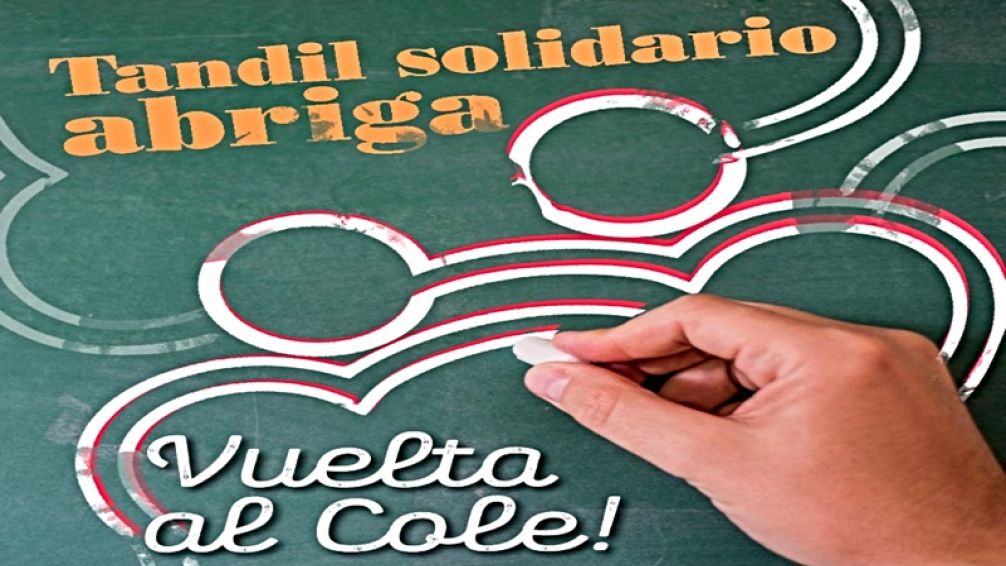 Continúa la edición especial de la primera campaña del programa "Tandil Solidario Abriga Útiles Escolares"