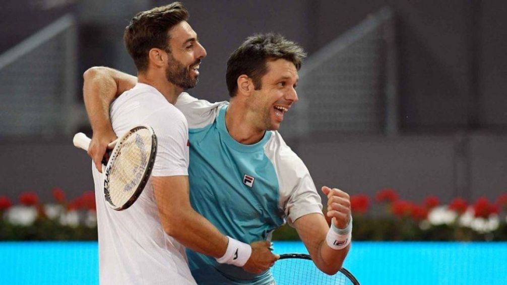 El marplatense Zeballos y el catalán Granollers son semifinalista del Argentina Open en dobles