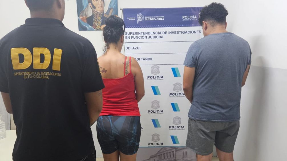 Engañaron y robaron a una mujer mayor en Juárez y los detuvieron en un supermercado de Tandil