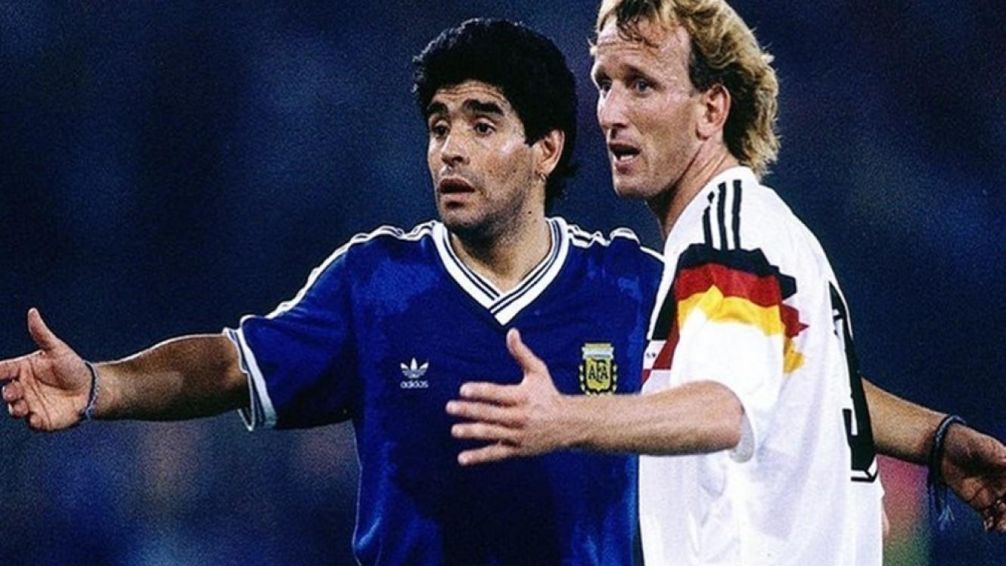 Murió Andreas Brehme, el "verdugo" de Argentina en la final del Mundial de Italia '90