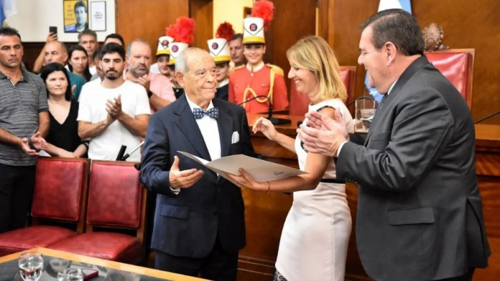 El empresario Florencio Aldrey fue declarado "ciudadano ilustre" de Mar del Plata