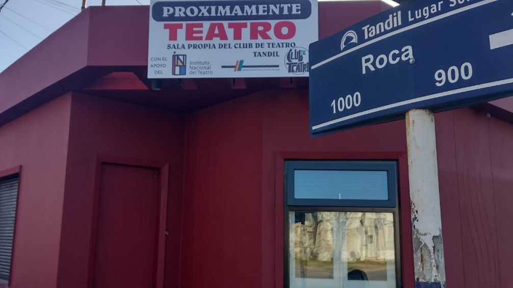 El domingo 10 de marzo se inaugurará la nueva sala del Club de Teatro