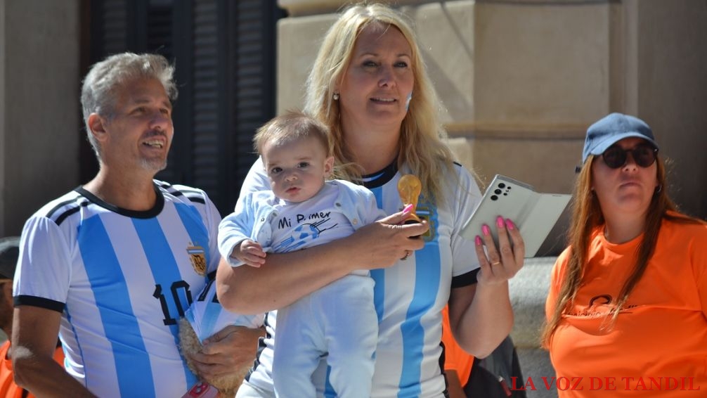 Furor en Tandil por las copas de la Scaloneta