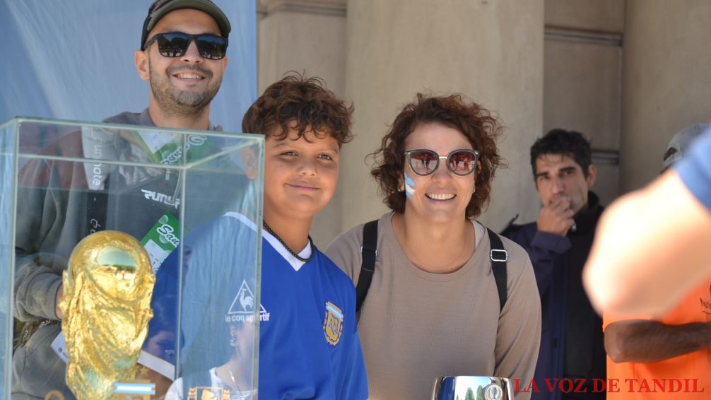 Furor en Tandil por las copas de la Scaloneta