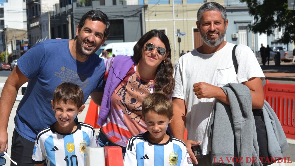 Furor en Tandil por las copas de la Scaloneta