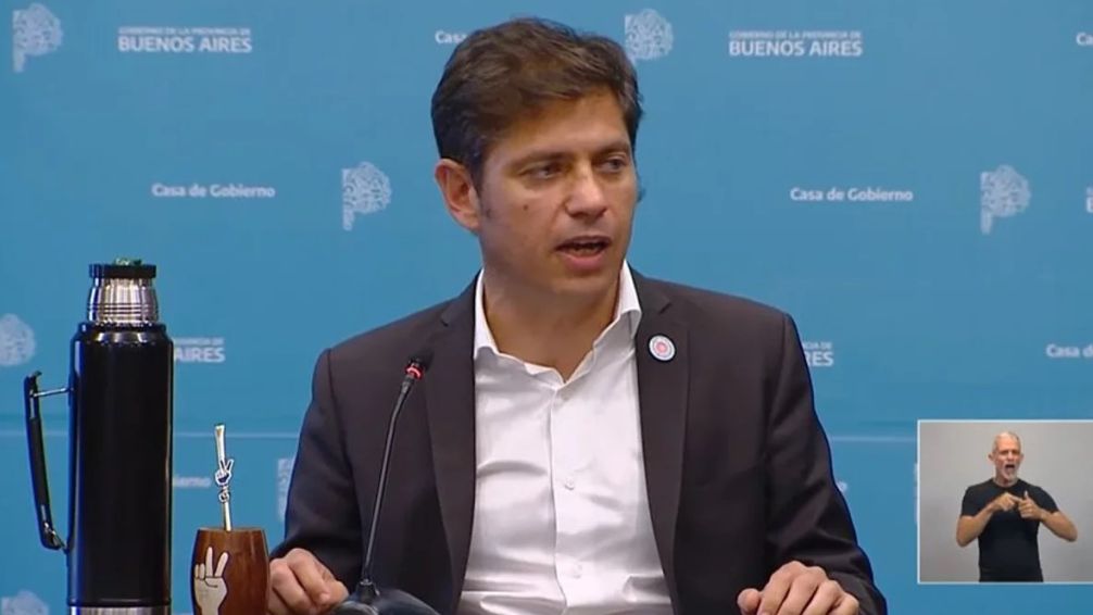Kicillof: "Estamos ante un presidente que se roba los recursos de las provincias"