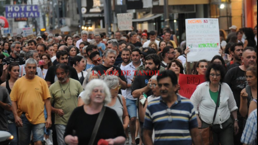 En la previa del discurso de Milei, "Tandil Resiste" volverá al callerolazo este viernes 