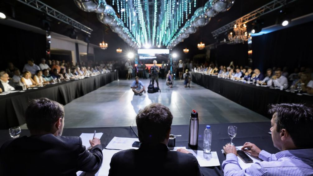 Lunghi participó de un encuentro regional con el gobernador Kicillof