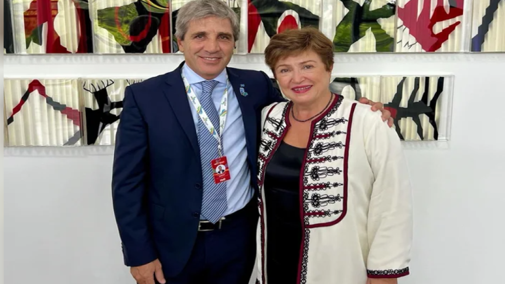 Caputo afirmó que Georgieva "celebra y apoya las medidas y los resultados obtenidos"