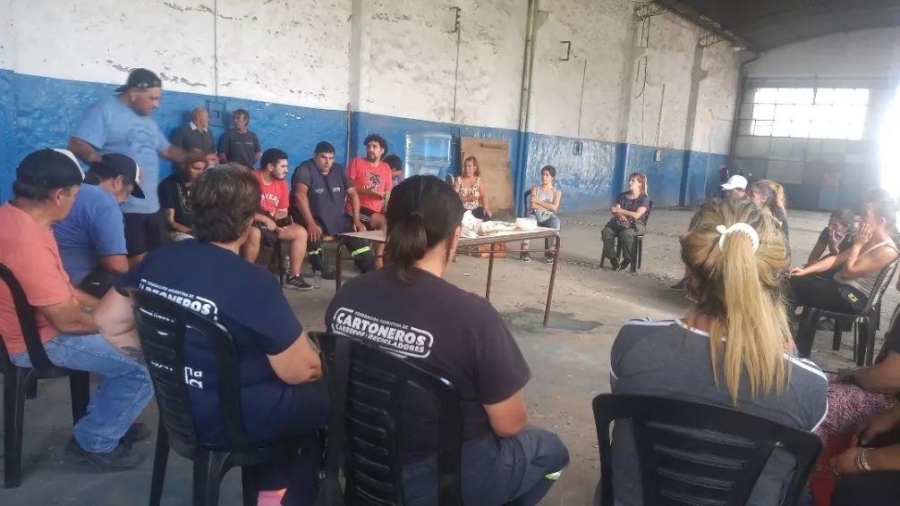 Recuperadores de residuos tienen un nuevo galpón en Movediza 879