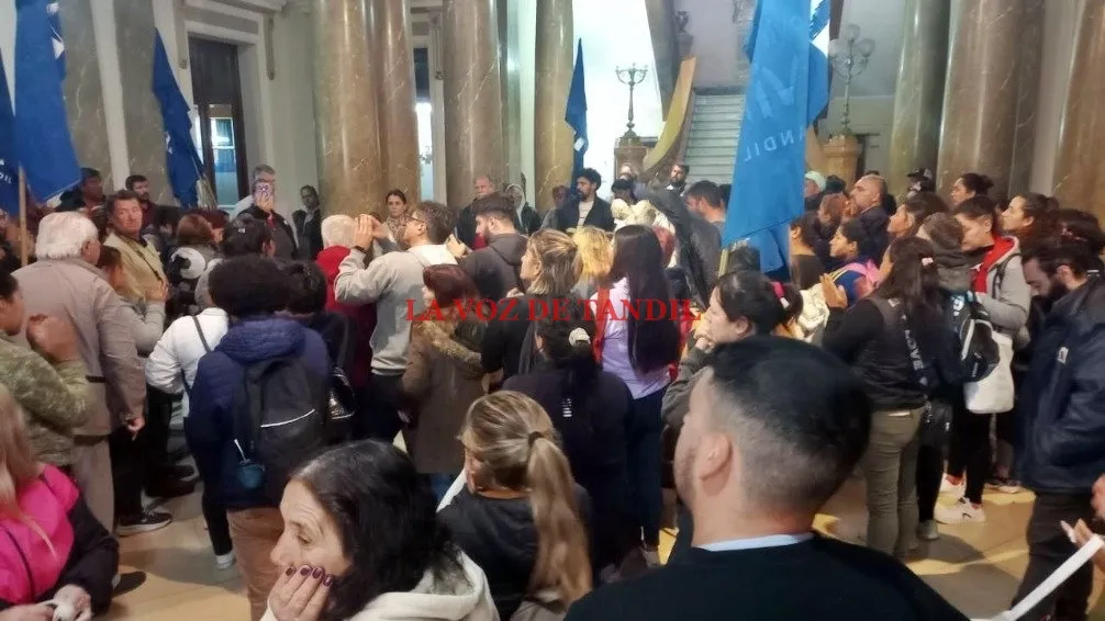Organizaciones sociales se movilizaron al Municipio