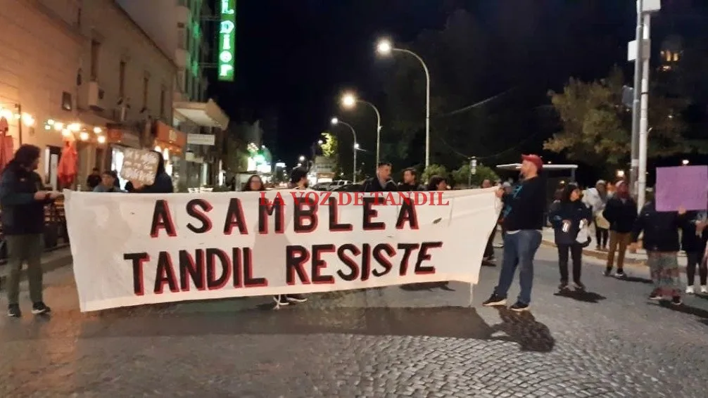 Escasa respuesta a la convocatoria a un "callerolazo" en Tandil
