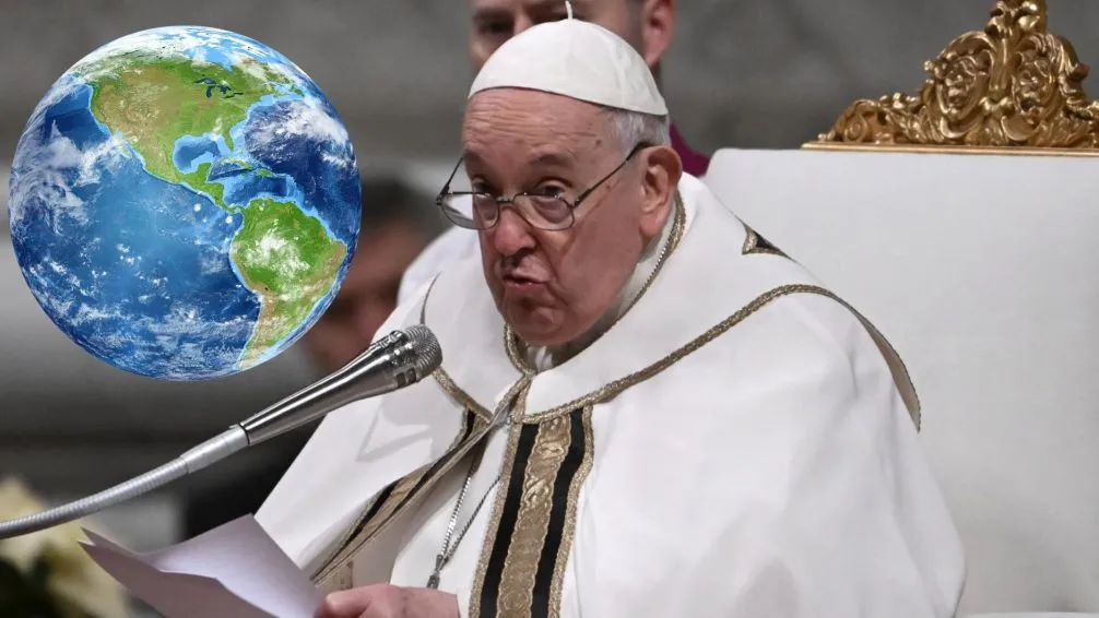 El Papa advirtió que el Planeta "se está dirigiendo a la ruina"