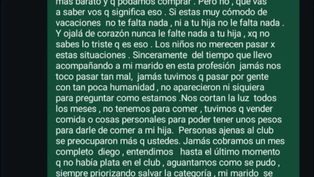 Le reclaman a Diego Puissant "un poco de empatía y humanidad"