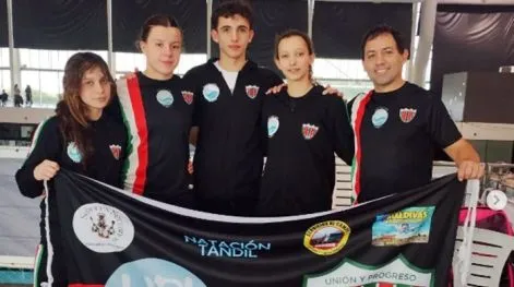 Unión en la primera de la natación argentina